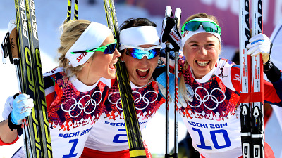 Марит Бьёрген, Тереза Йохёуг и Кристин Стёрмер Стейра