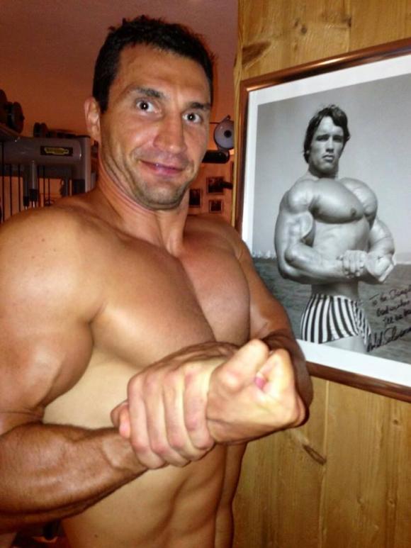 Владимир Кличко сфотографировался с кумиром