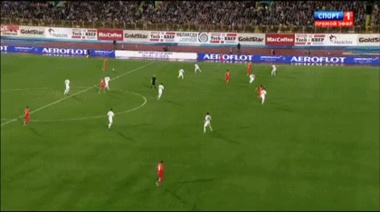 Гол Кокорина на 21-й секунде матча