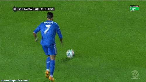 Удар Роналду на 51-й минуте