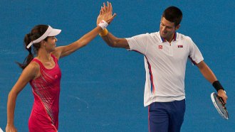 Ана Иванович и Новак Джокович