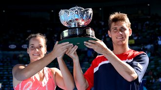 Ярмила Гайдошова и Мэттью Эбден