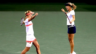 Екатерина Макарова и Елена Веснина