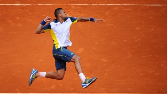 Традиционный танец Жо-Вильфрида Тсонга