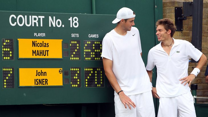 Николя Маю написал книгу «Матч всей моей жизни» после встречи с Джоном Изнером