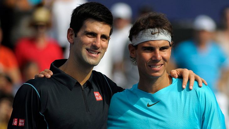 Новак Джокович и Рафаэль Надаль