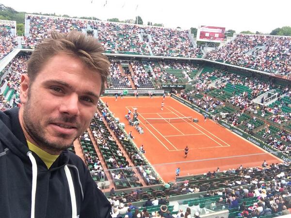 Вавринка: «Наслаждаюсь матчем Босса»