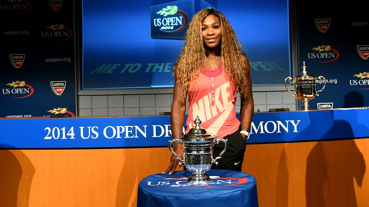 Серена Уильямс в этом сезоне пока не выигрывала турниры Большого Шлема 
