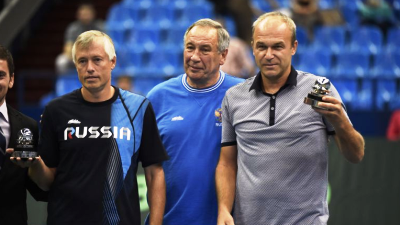 Капитан сборной России Шамиль Тарпищев