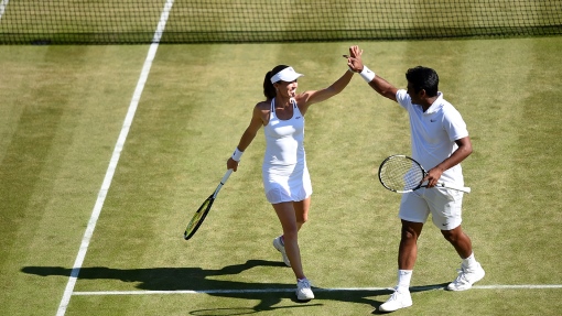 Леандер Паес и Мартина Хингис