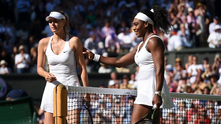 Мария Шарапова в 17-й раз кряду проиграла Серене Уильямс 