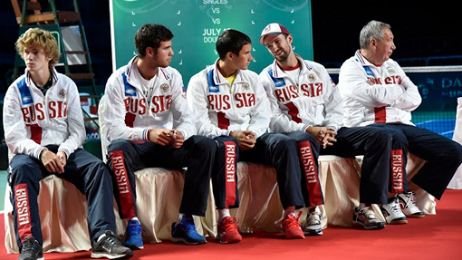 Российские теннисисты