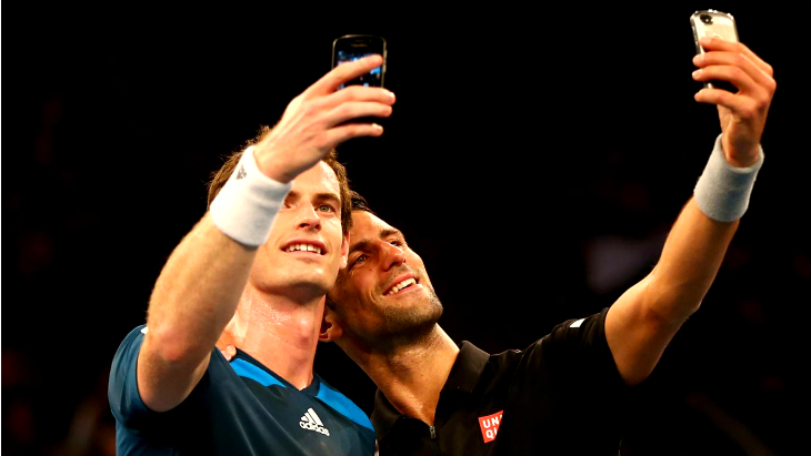 Селфи Мюррея и Джоковича