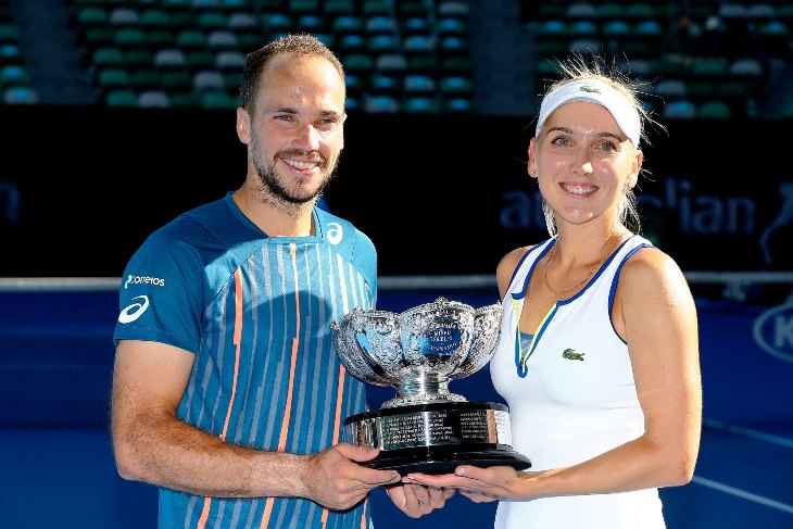 Елена Веснина и Бруно Соарес