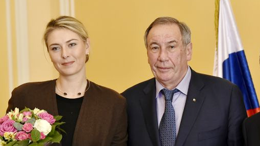 Шамиль Тарпищев и Мария Шарапова