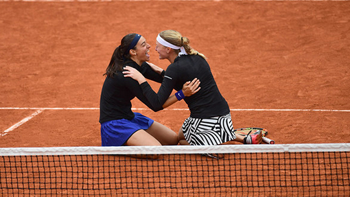 Кристина Младенович и Каролин Гарсия