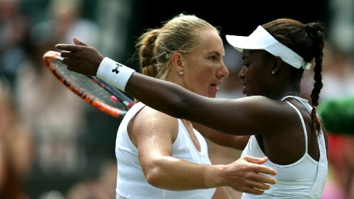 Светлана Кузнецова и Слоан Стивенс