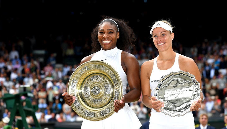 Серена Уильямс и Анжелика Кербер 