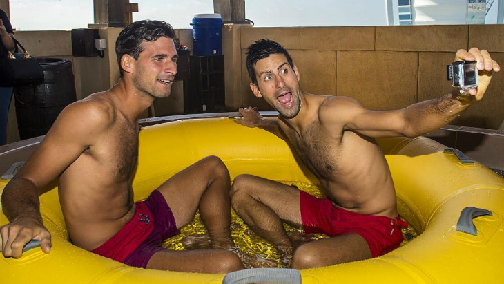 Новак Джокович впадает в дество