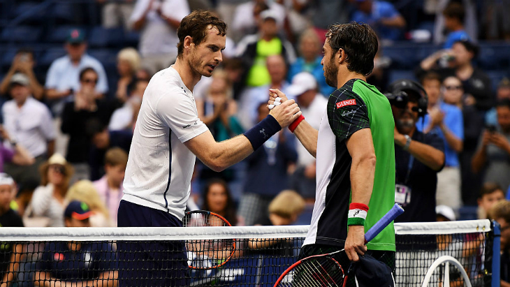 Энди Мюррей и Паоло Лоренци