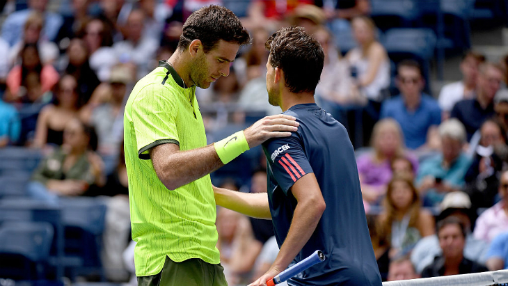 Хуан Мартин Дель Потро и Доминик Тим