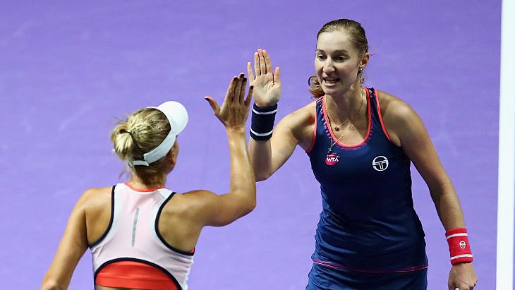 Екатерина Макарова и Елена Веснина