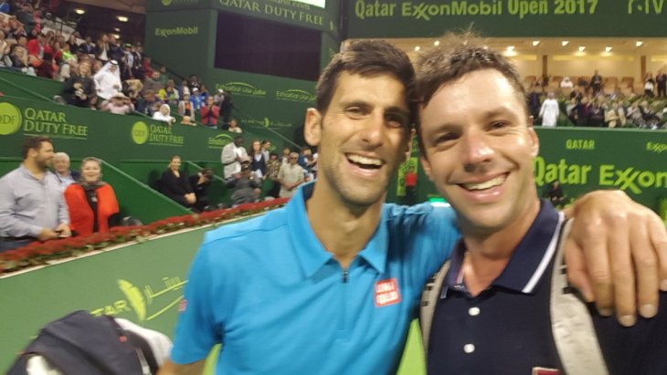 Новак Джокович и Орасио Себальос