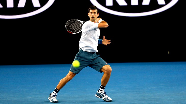 Действующий победитель Australian Open Новак Джокович
