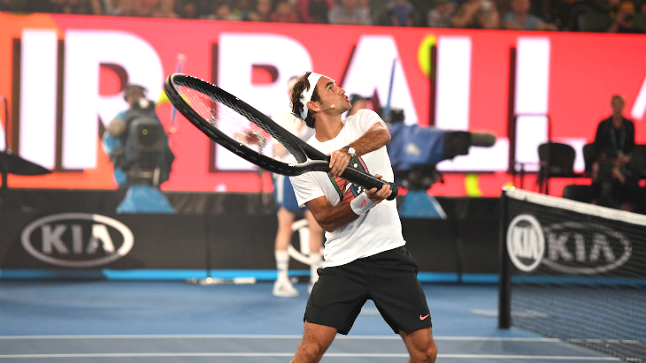 Новая тактика Роджера Федерера