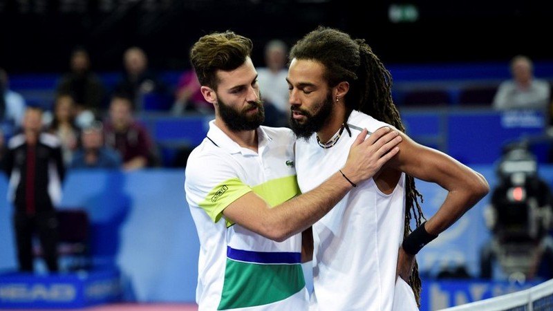 Бенуа Пер и Дастин Браун