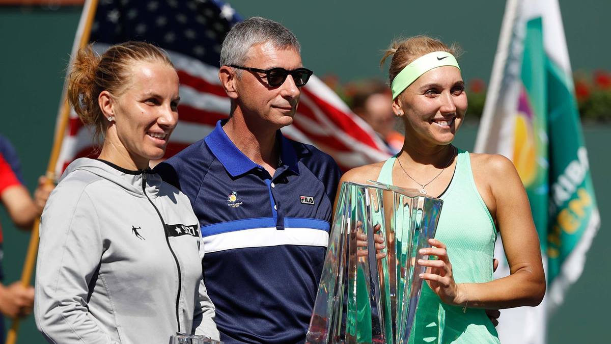 Светлана Кузнецова (слева) и Елена Веснина