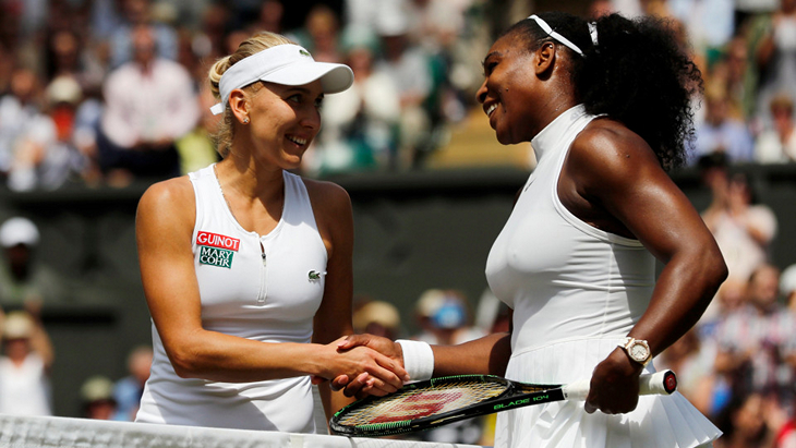 Елена Веснина и Серена Уильямс