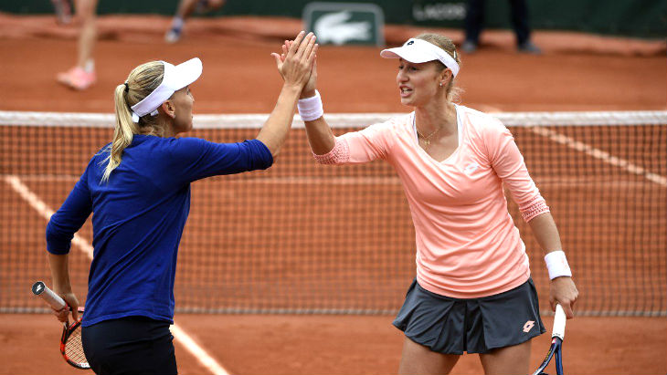 Екатерина Макарова и Елена Веснина