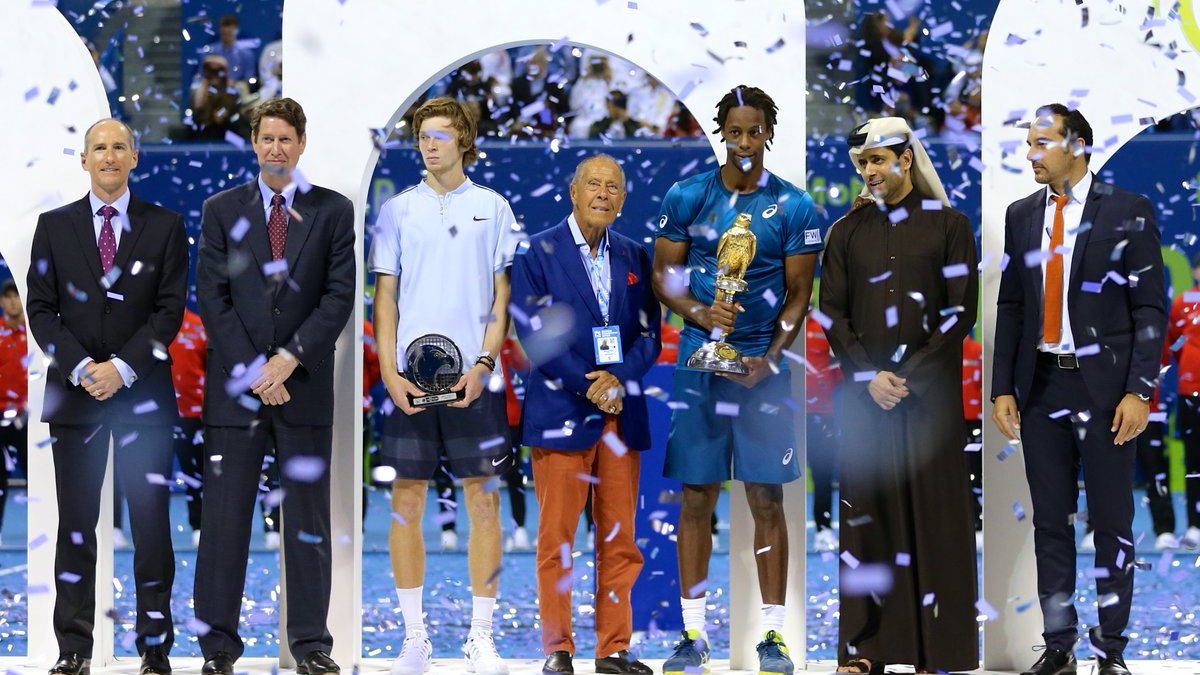 Андрей Рублев и Гаэль Монфис