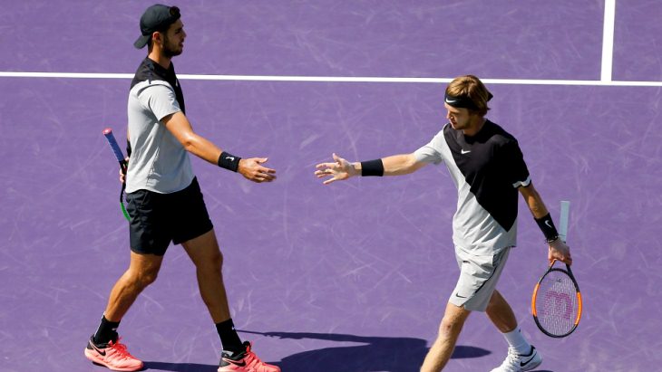 Карен Хачанов и Андрей Рублев