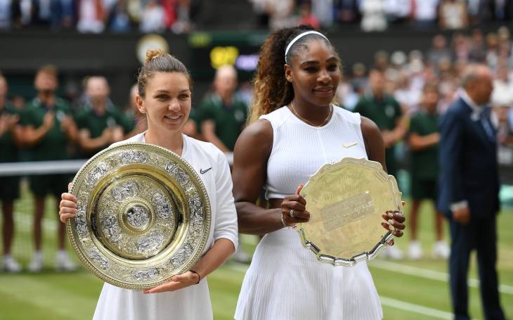 Симона Халеп и Серена Уильямс