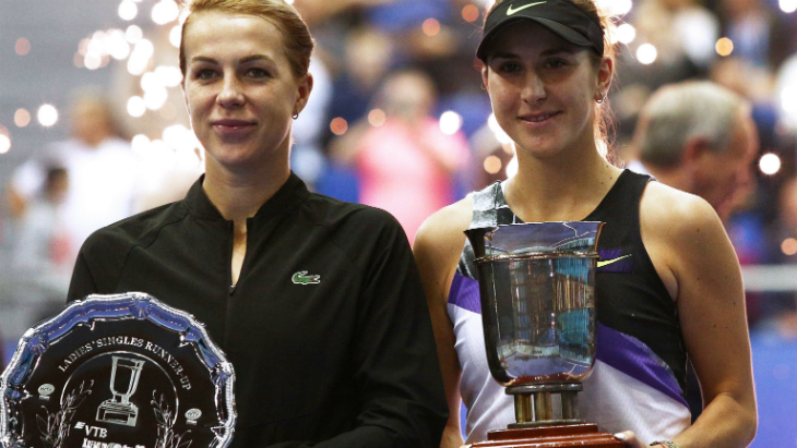 Финалистки Кубка Кремля-2019 Анастасия Павлюченкова и Белинда Бенчич