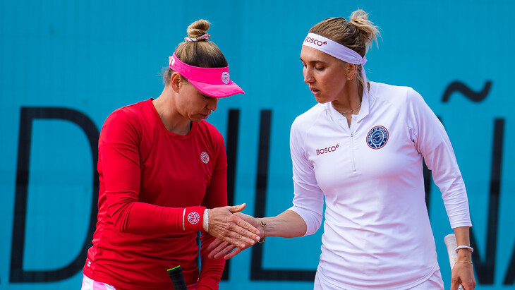 Елена Веснина и Вера Звонарева