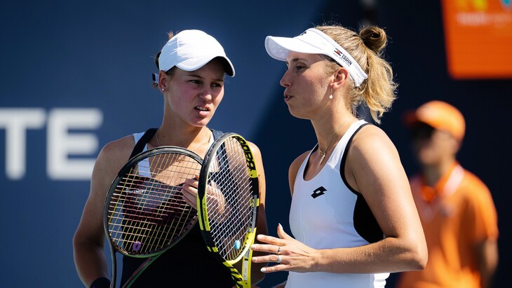 Вероника Кудерметова и Элис Мертенс