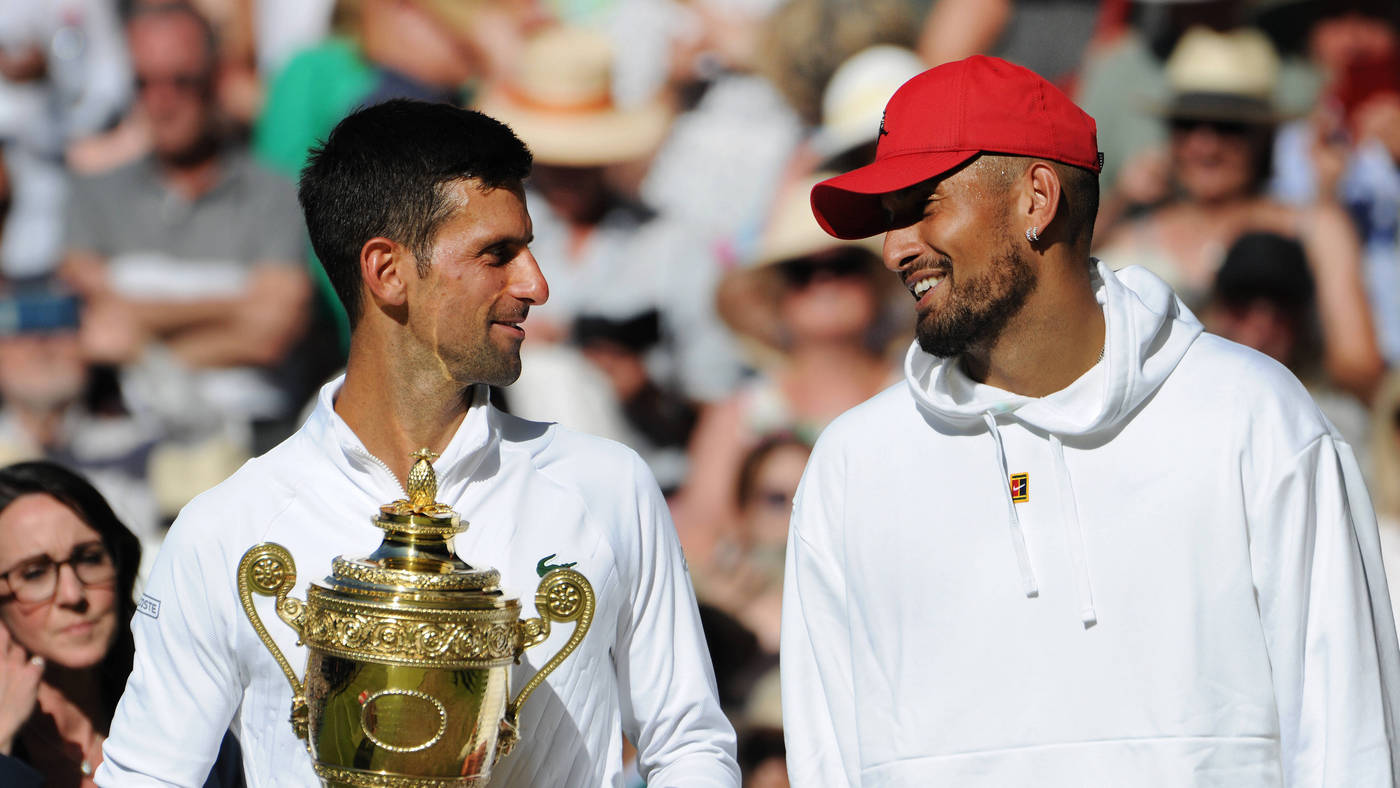 Новак Джокович и Ник Кирьос