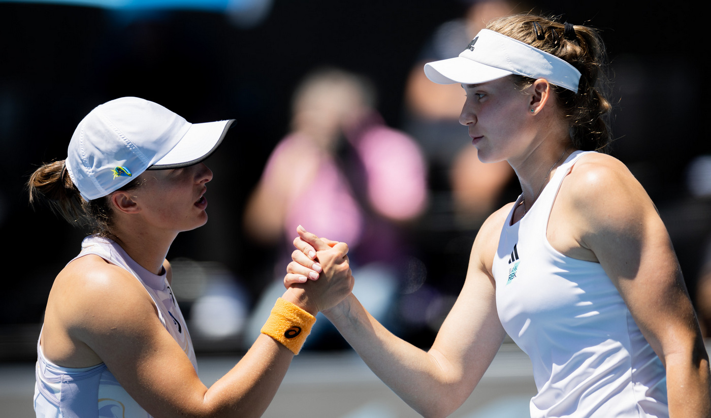 Ига Швентек проиграла Елене Рыбакиной в четвертом круге Australian Open 