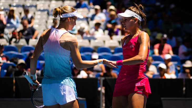 Вероника Кудерметова и Людмила Самсонова