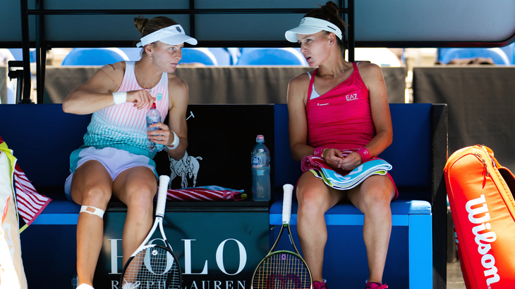 Людмила Самсонова и Вероника Кудерметова