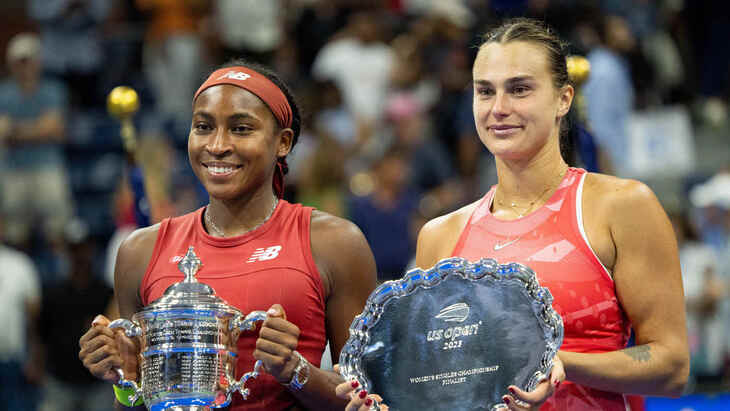 Кори Гауфф и Арина Соболенко