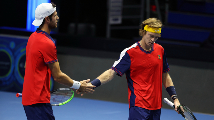 Карен Хачанов и Андрей Рублев