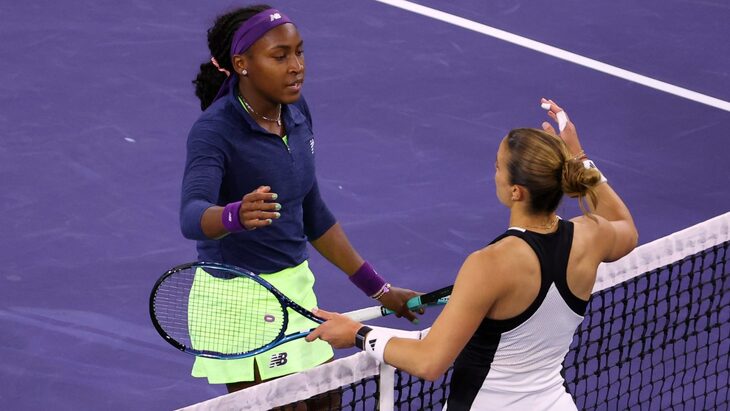 Мария Саккари и Кори Гауфф