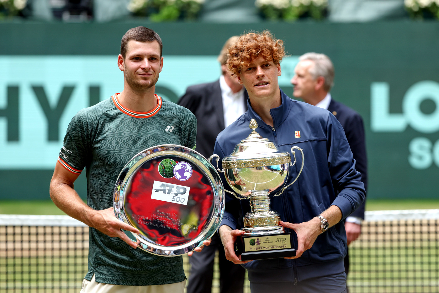 Хуберт Хуркач и Янник Синнер