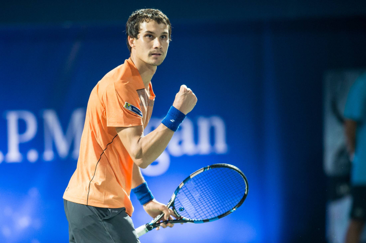 Донской в Дубае после победы над Федерерором