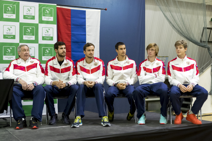 Сборная России на Кубке Дэвиса-2019