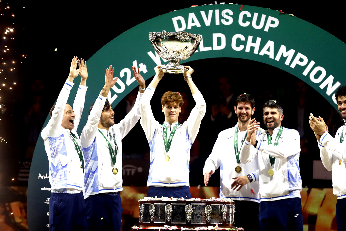 Сборная Италии второй год подряд выиграла Кубок Дэвиса